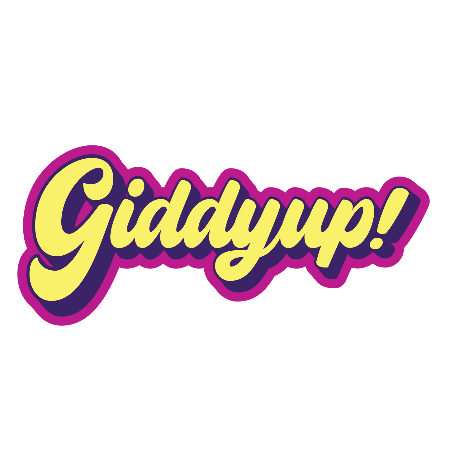 "close up image, Giddyup! Short Sleeve T-Shirt"