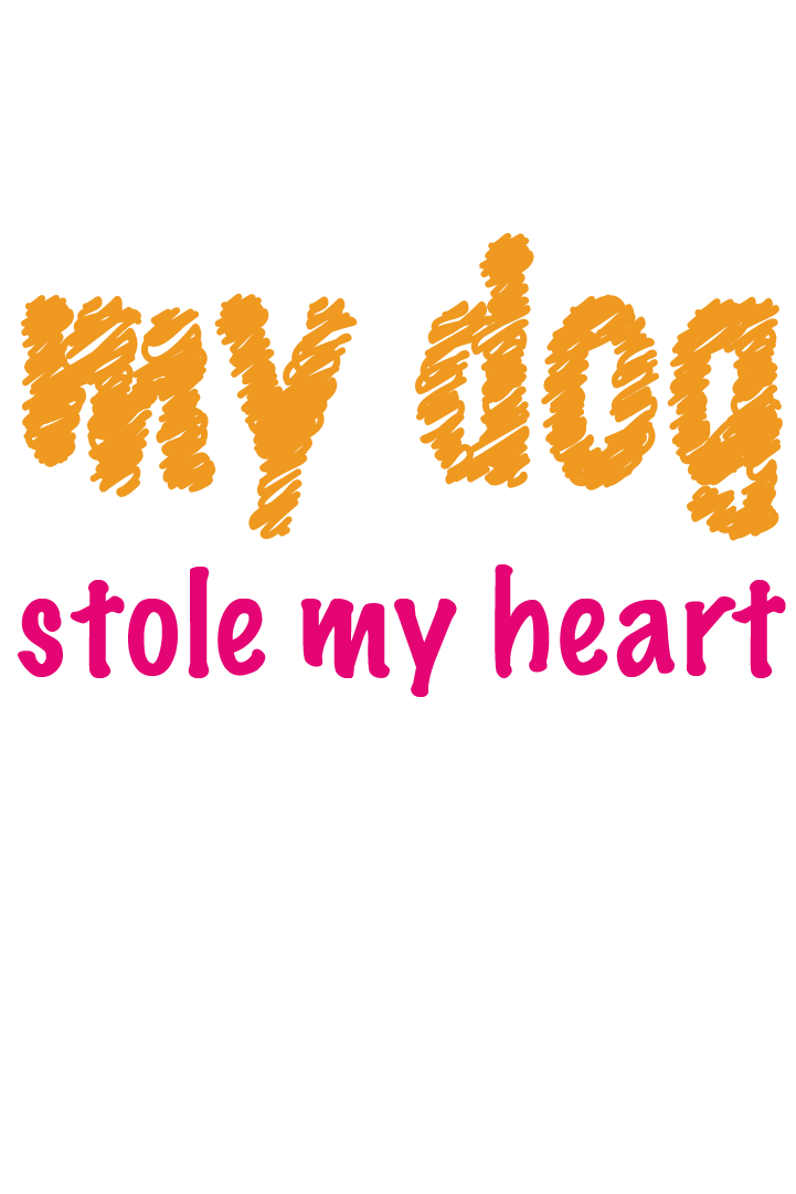 "close up image, My Dog Stole My Heart Short Sleeve T-Shirt"