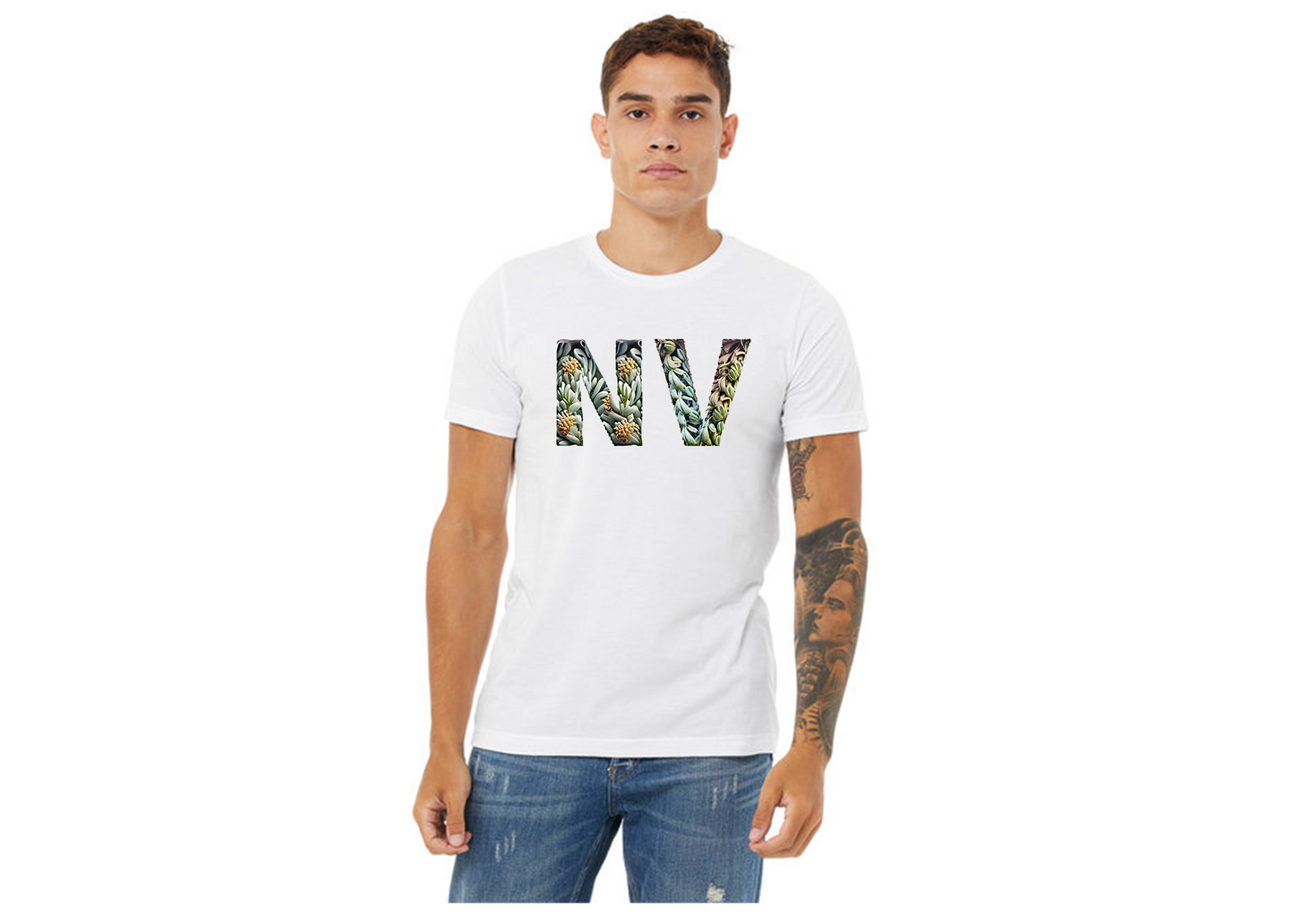 "close up image, Nevada NV State T-Shirt"