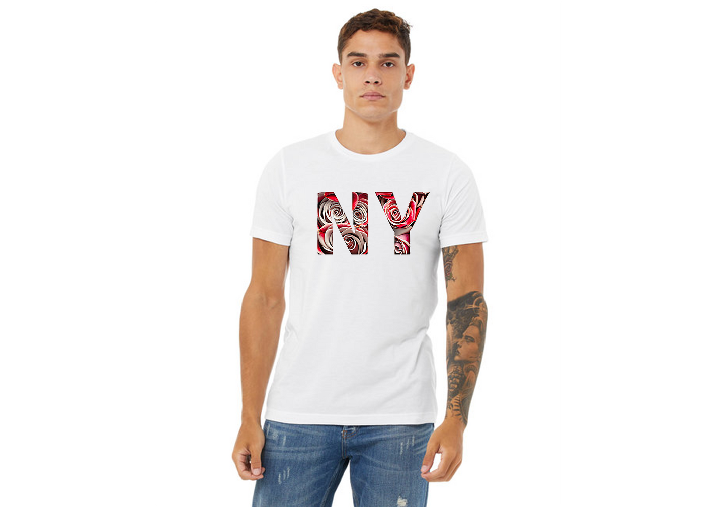 "close up image, New York NY State T-Shirt"