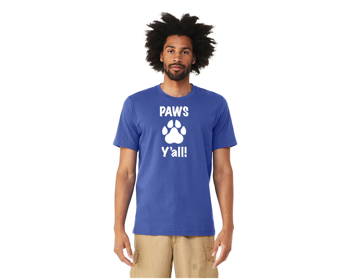 "close up image, Paws Y'all! T-Shirt"
