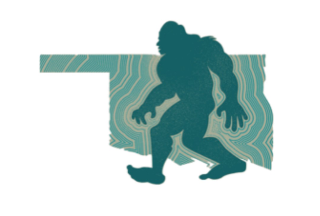 "close up image, Oklahoma Bigfoot Short Sleeve T-Shirt"