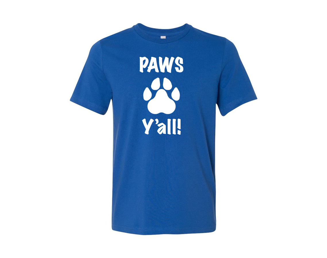 "close up image, Paws Y'all! T-Shirt"