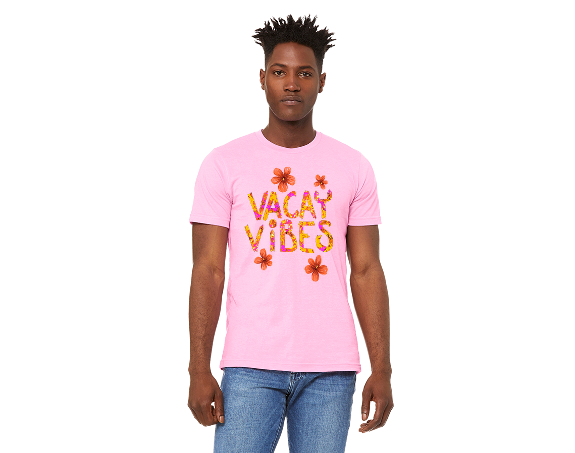 "close up image, Vacay Vibes T-Shirt"