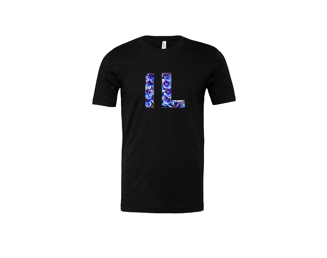 "close up image, Illinois IL State T-Shirt"
