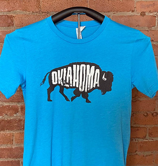 Oklahoma Bison design by Bison Threads