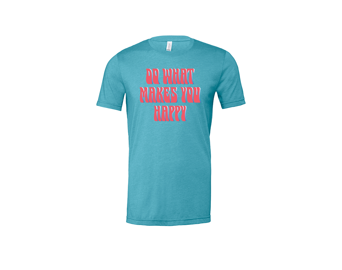 Embracing Happiness: The Power of a Simple T-Shirt