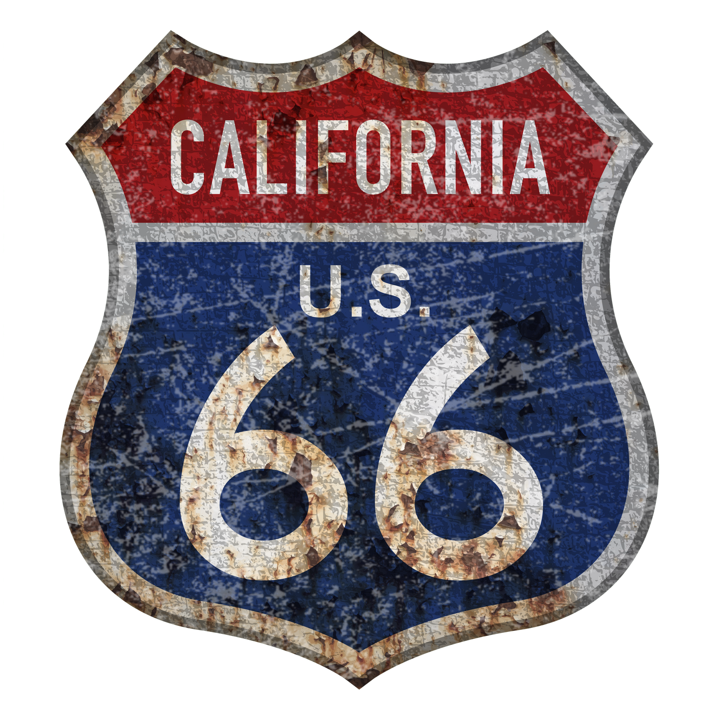 California Route 66 Short Sleeve T-Shirt