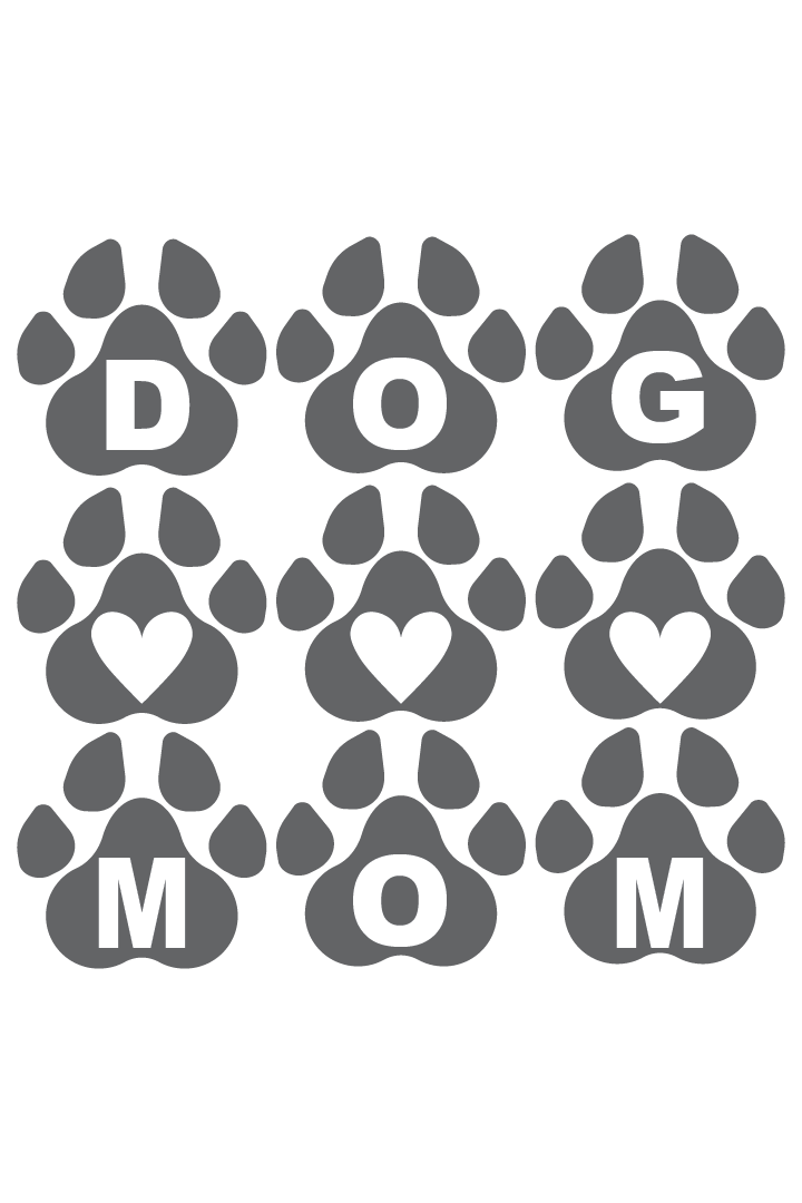 "close up image, Dog Mom Short Sleeve T-Shirt"