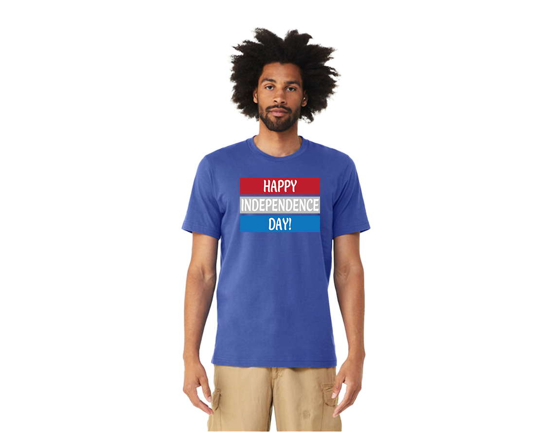 "close up image, Happy Independence Day T-Shirt"