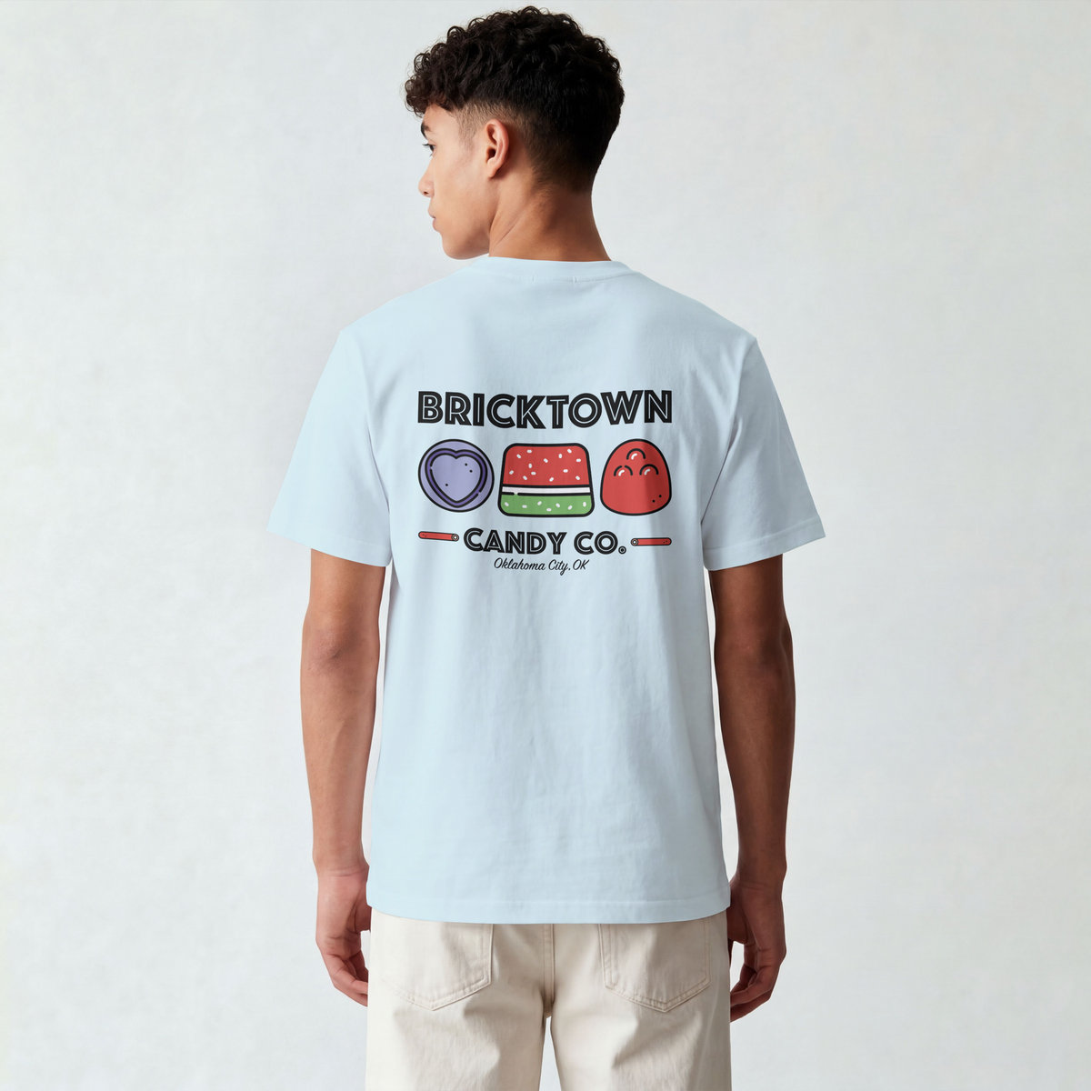 Simply Sweet Ice Blue Short Sleeve T-shirt