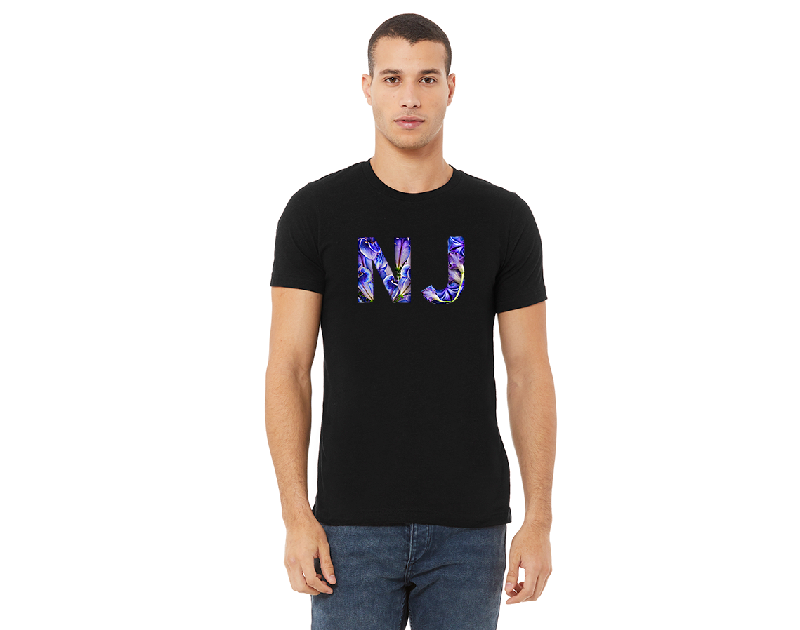 "close up image, New Jersey NJ State T-Shirt"