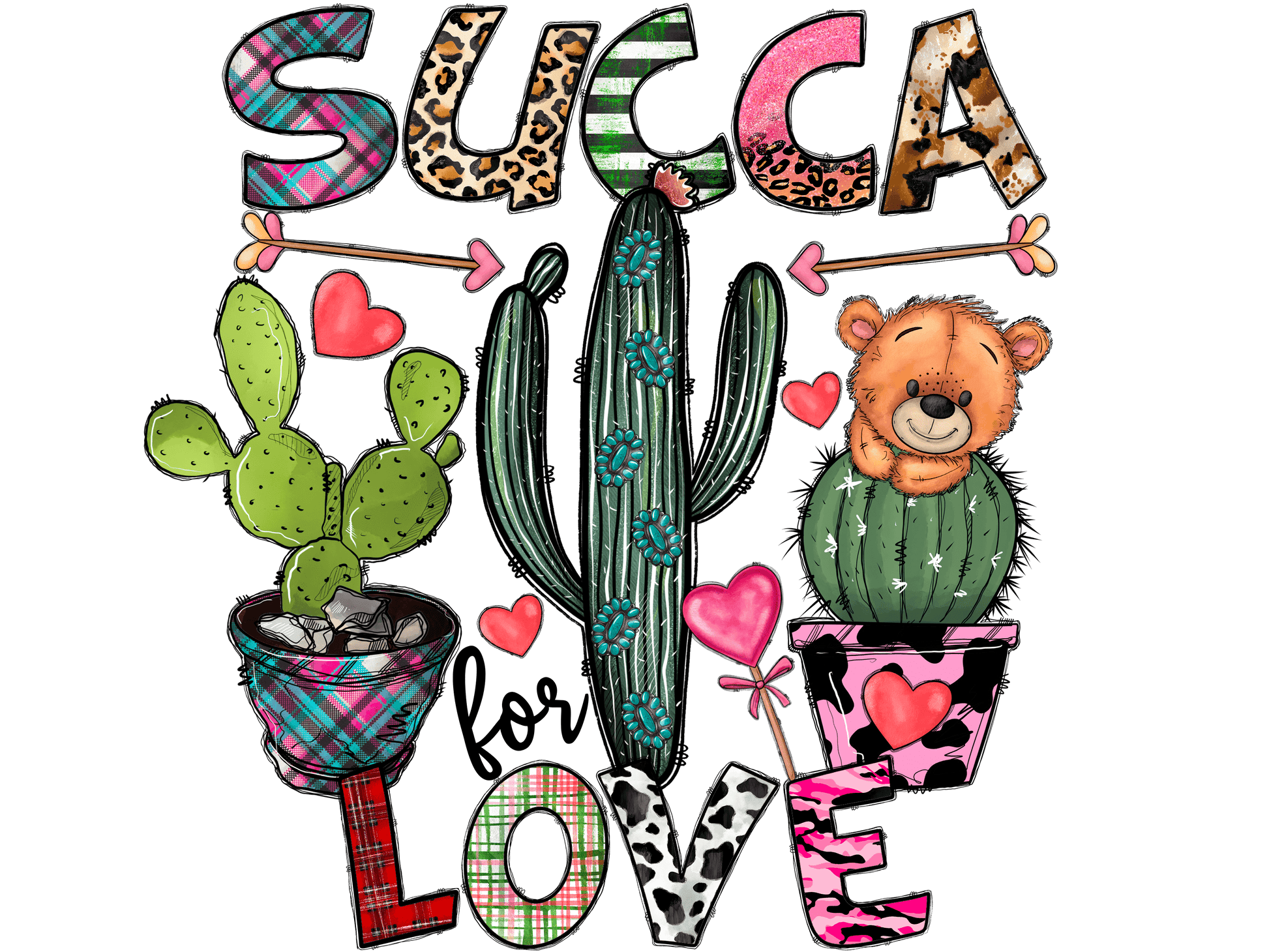 "close up image, Valentine's Succa For You T-Shirt"