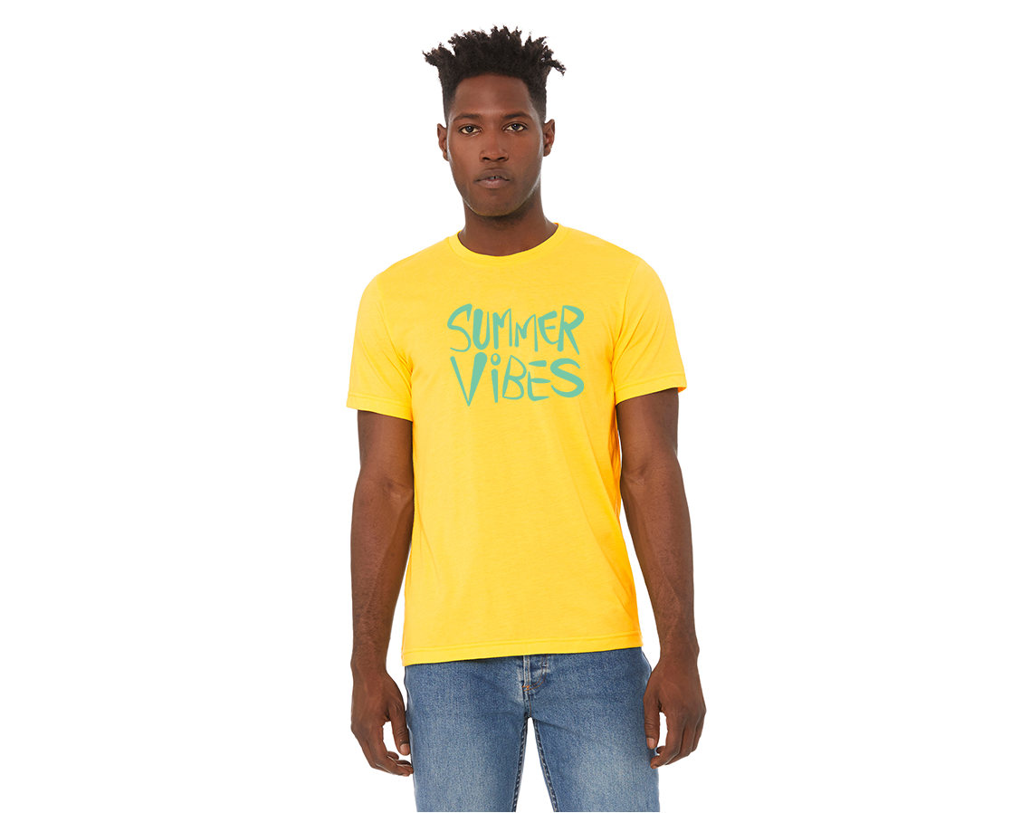 "close up image, Summer Vibes T-Shirt"