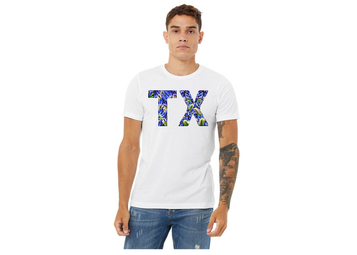 "close up image, Texas TX State T-Shirt"