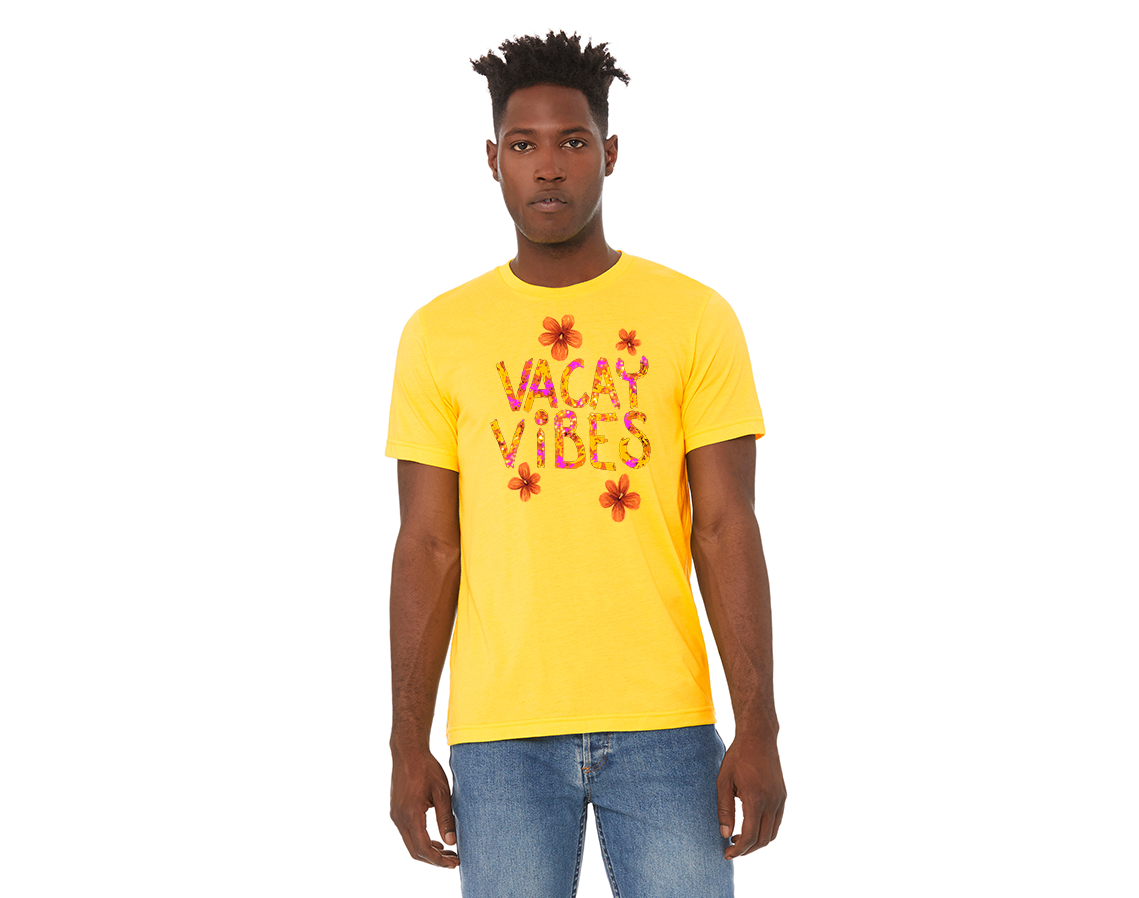 "close up image, Vacay Vibes T-Shirt"