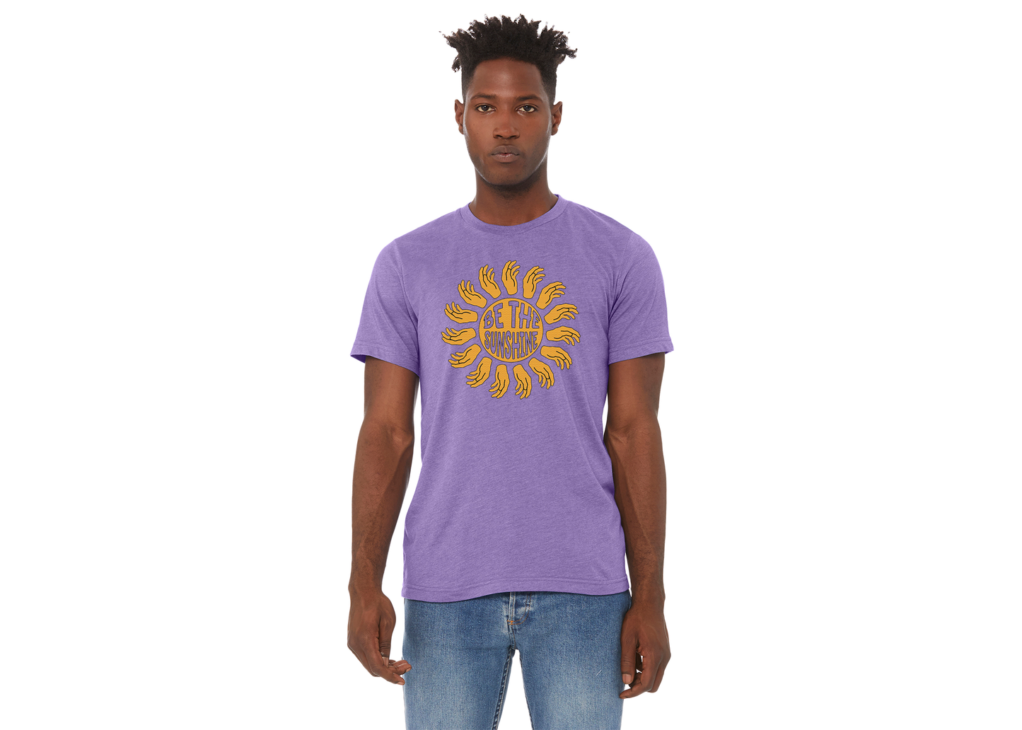 "close up image, Be the Sunshine T-Shirt"