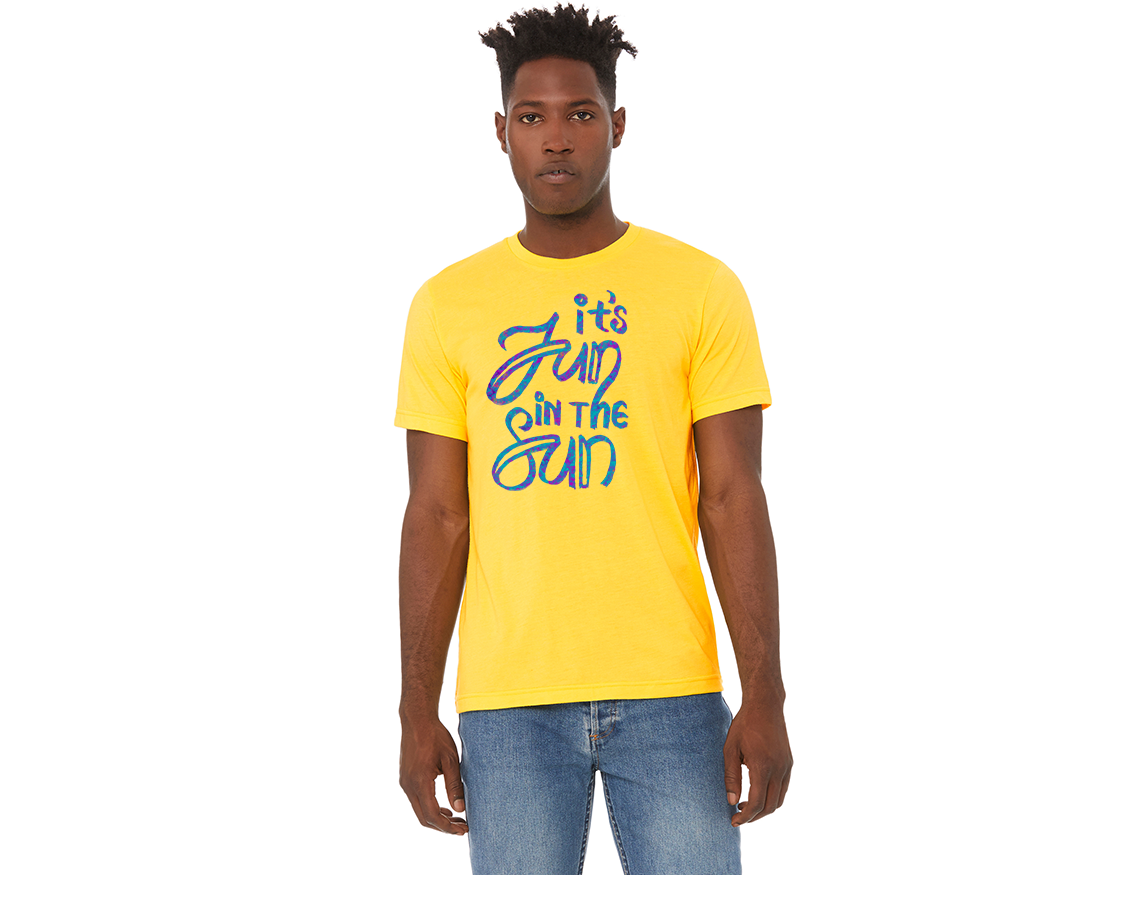 'close up image, It's Fun In The Sun T-Shirt"