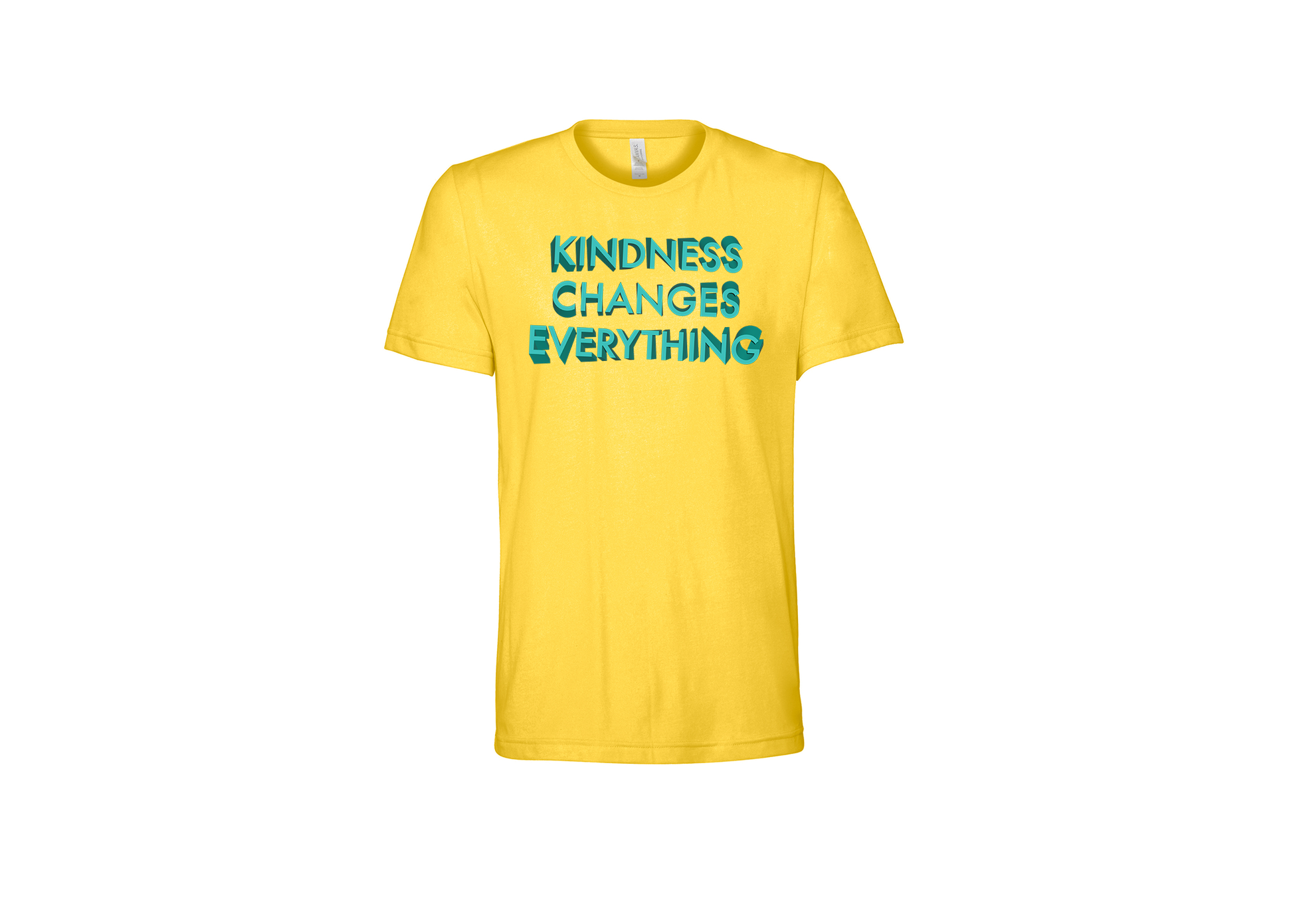 "close up image, Kindness Changes Everything T-Shirt"