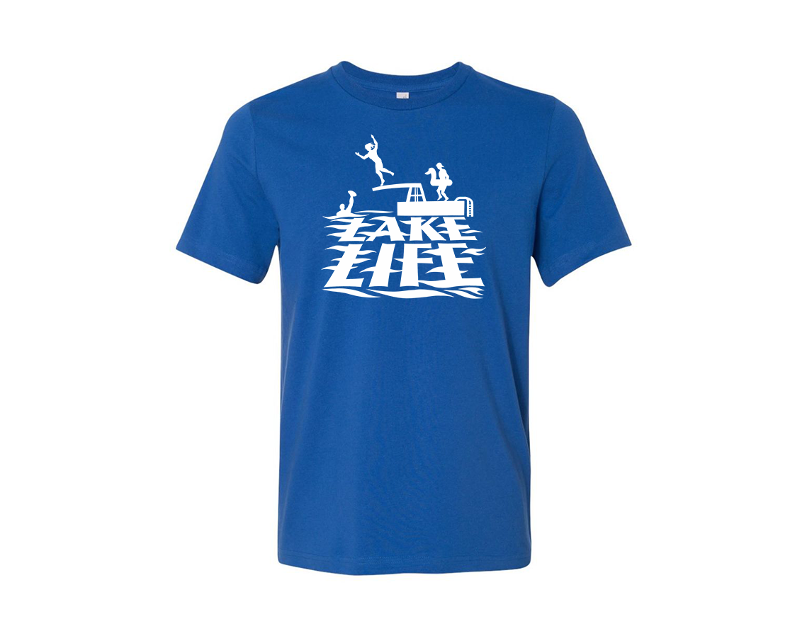 'close up image, Lake Life Summer T-Shirt"