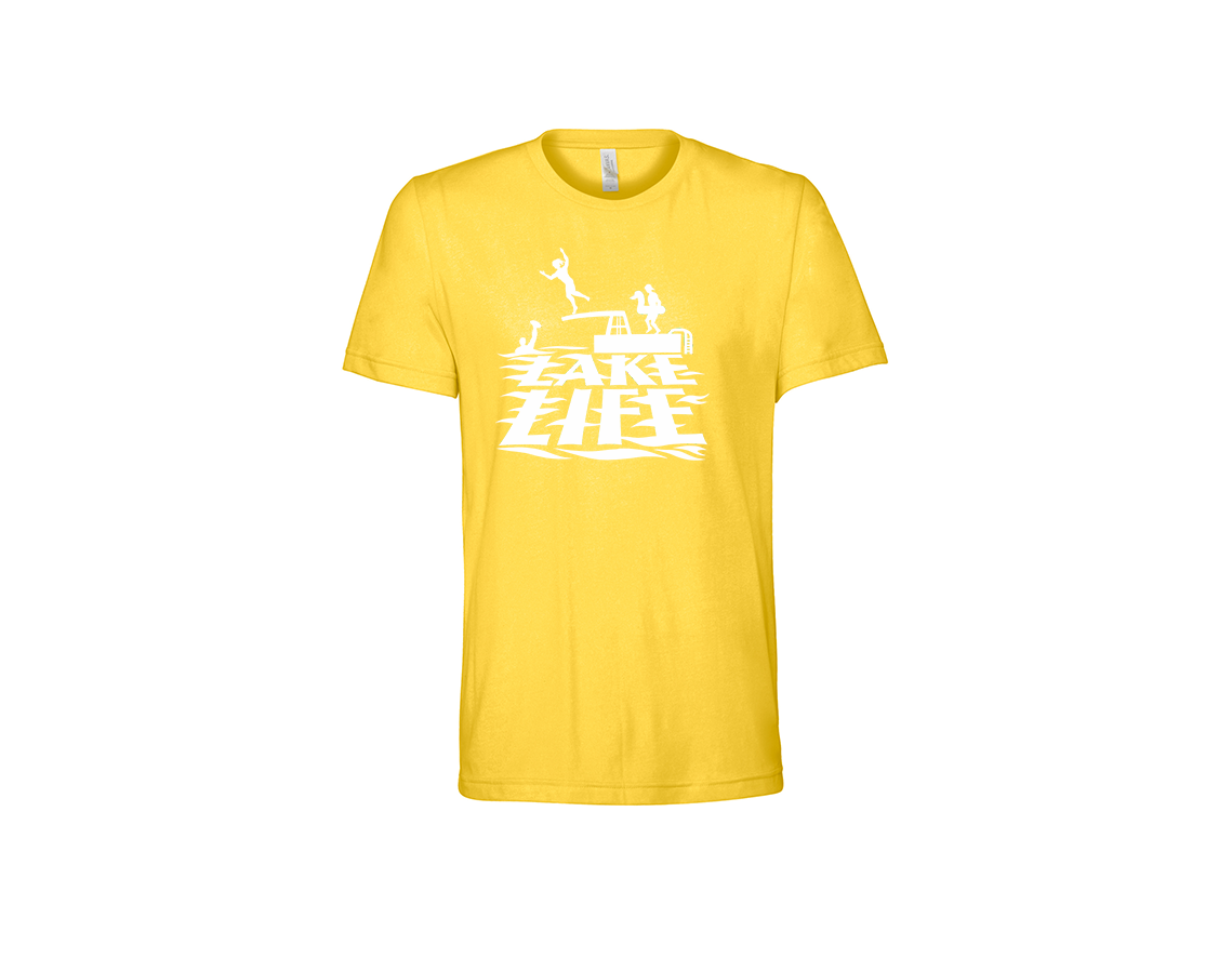 "close up image, Lake Life Summer T-Shirt"