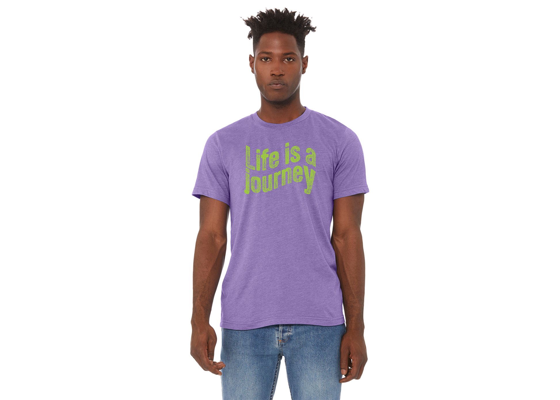 "close up image, Life Is A Journey T-Shirt"