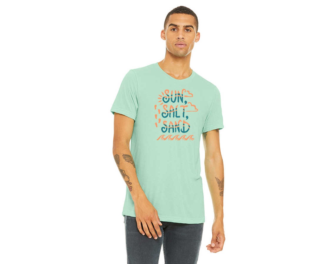 "close up image, Sun, Salt, Sand Summer T-Shirt"