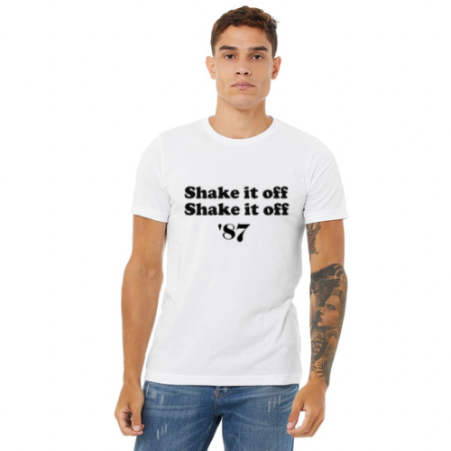 "close up image, Shake It Off T-shirt"