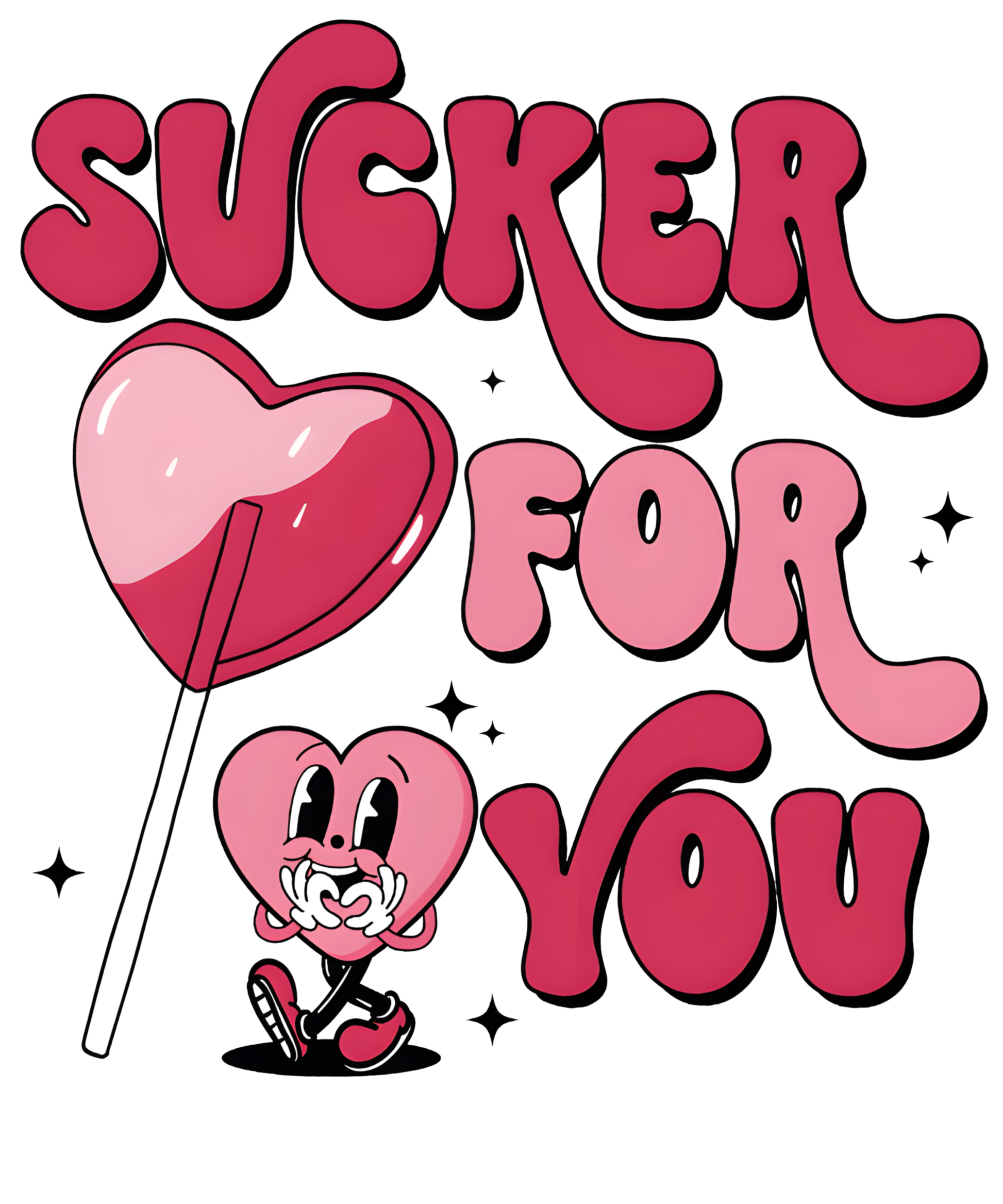 "close up image, Valentine's Sucker For You T-Shirt"