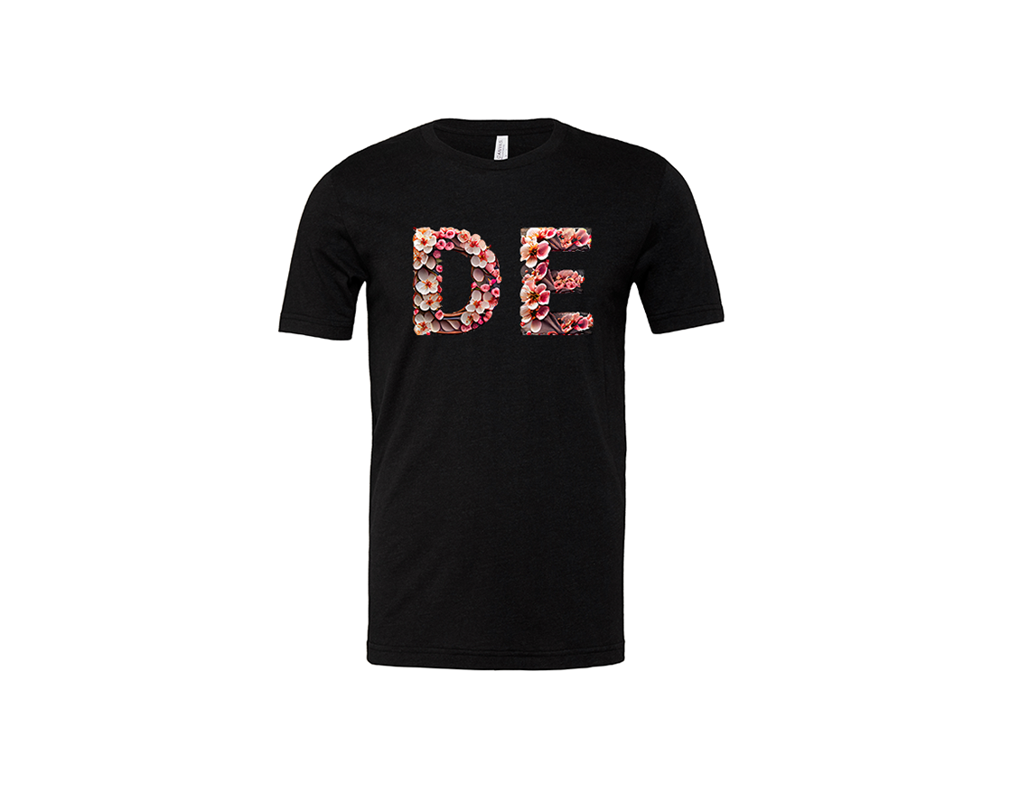 "close up image, Delaware DE State T-Shirt"