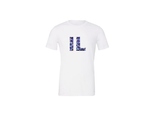 "close up image, Illinois IL State T-Shirt"