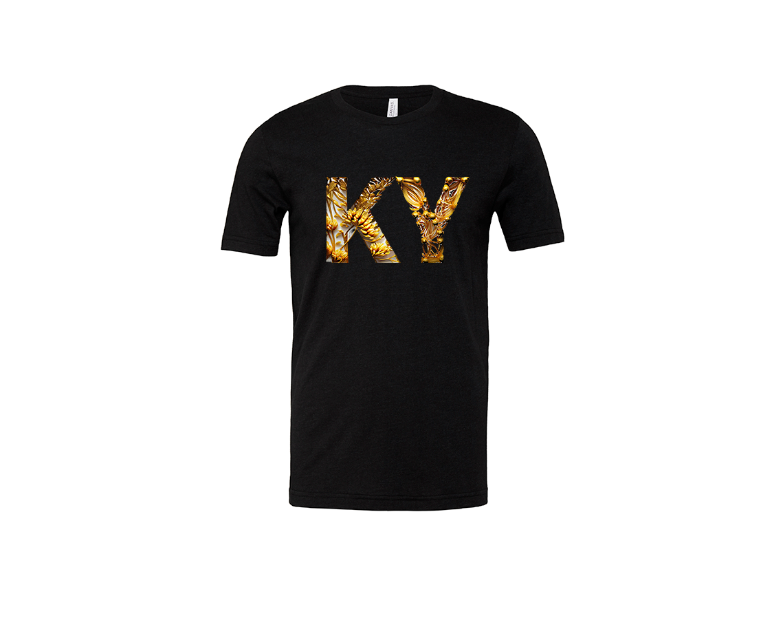 "close up image, Kentucky KY State T-Shirt"