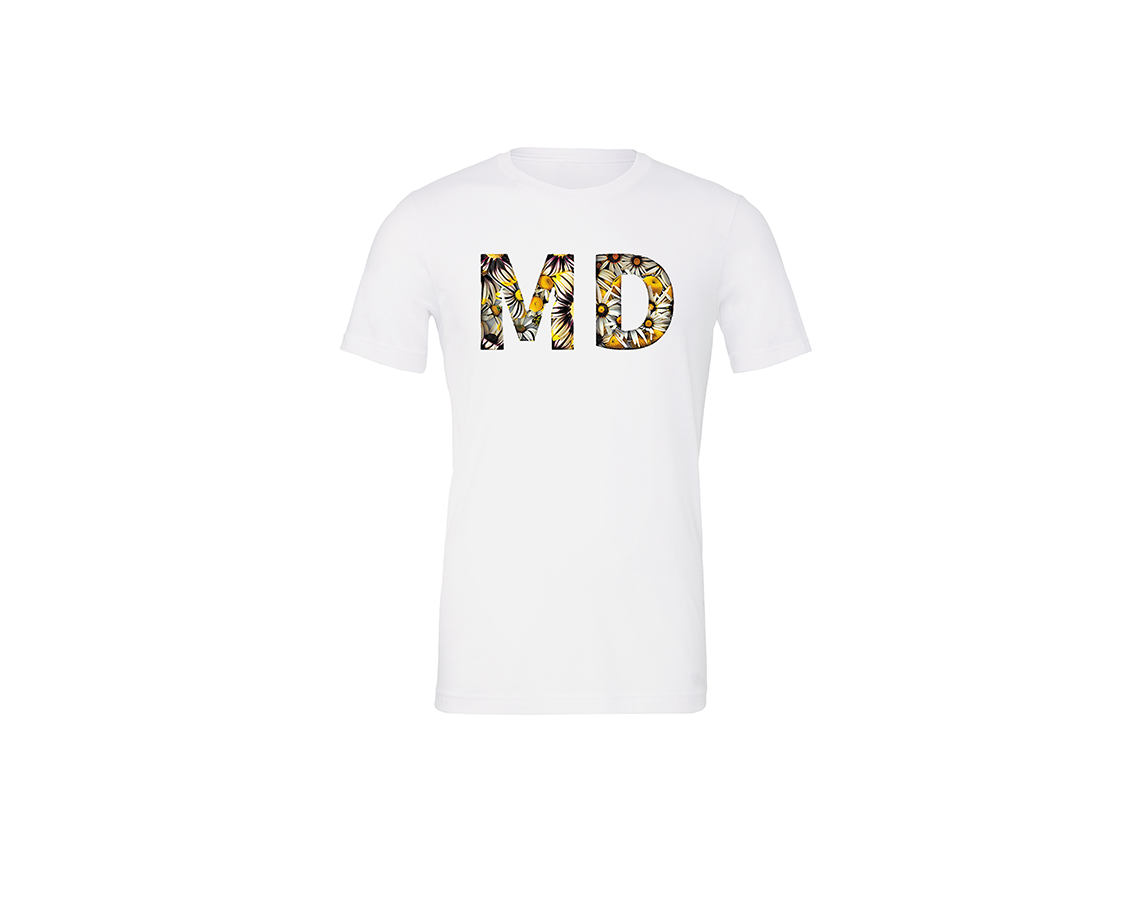 "close up image, Maryland MD State T-Shirt"