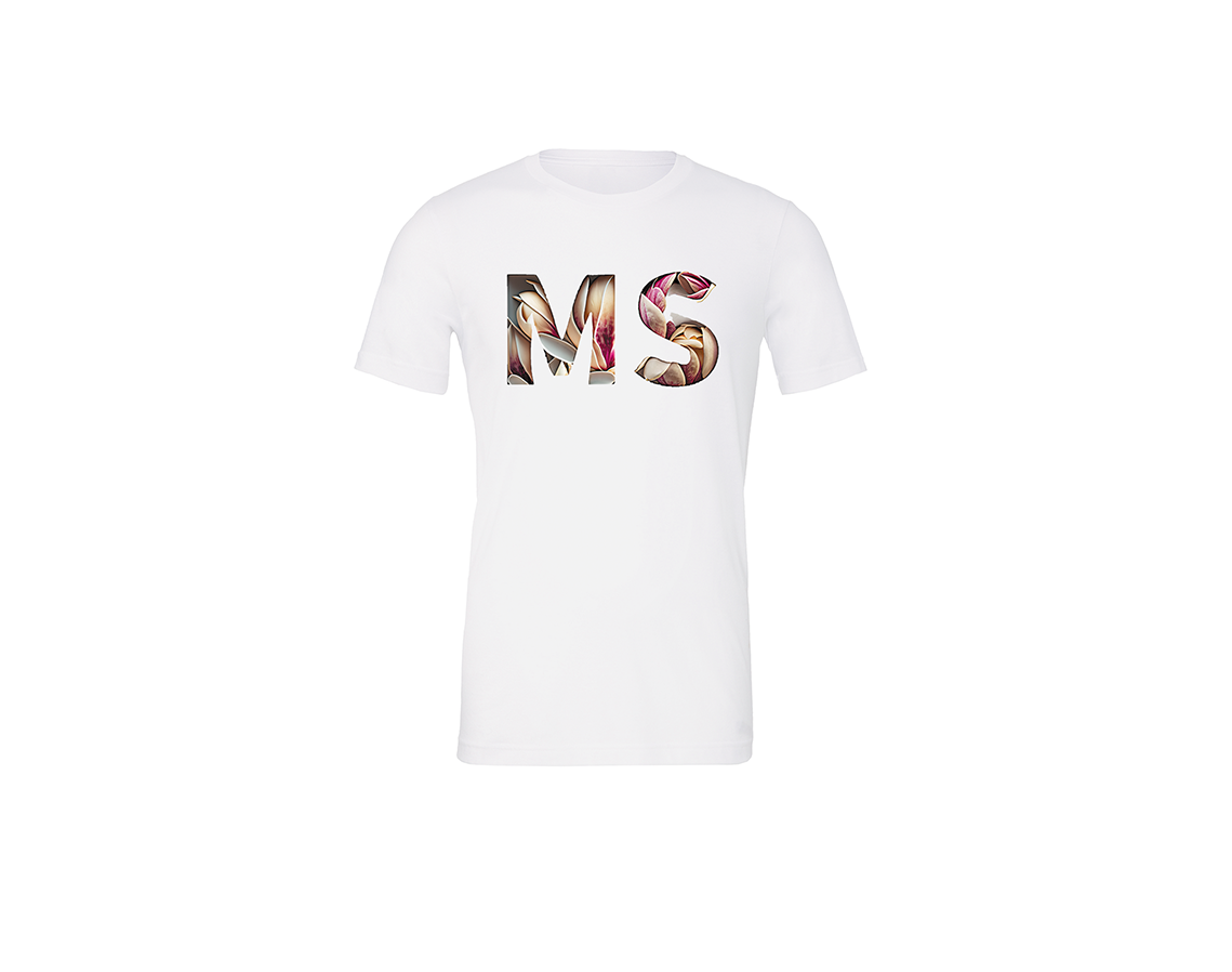 "close up image, Mississippi MS State T-Shirt"