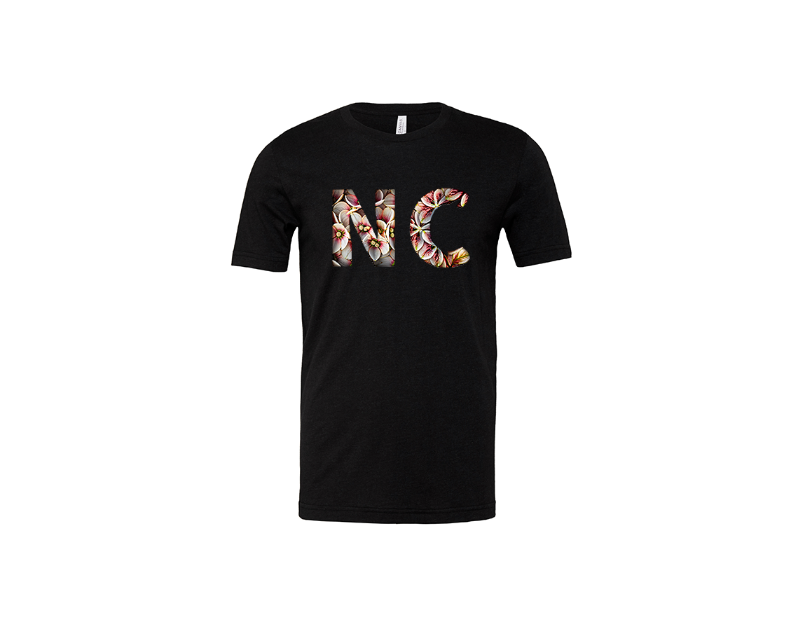 "close up image, North Carolina NC State T-Shirt"