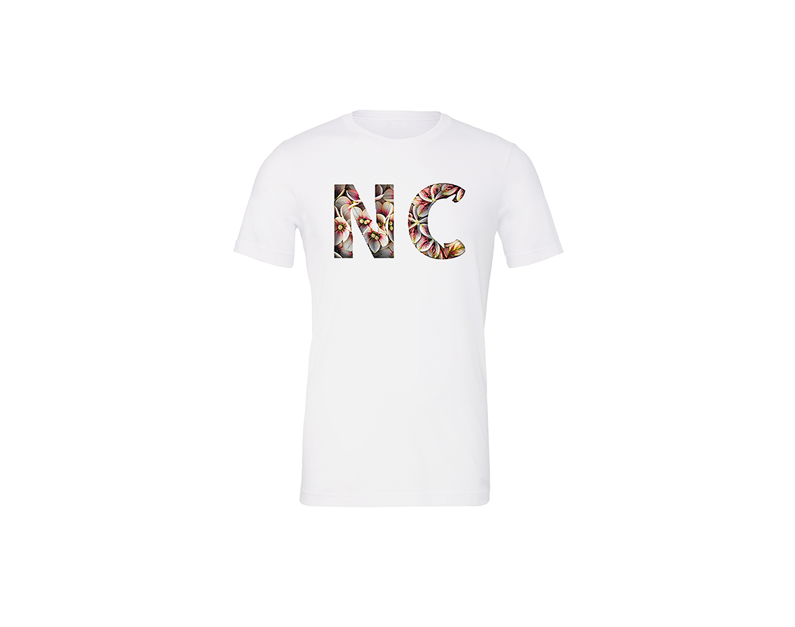 "close up image, North Carolina NC State T-Shirt"