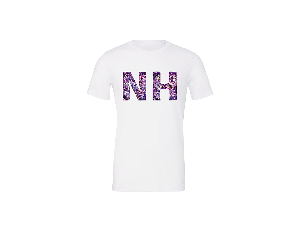 "close up image, New Hampshire NH State T-Shirt"