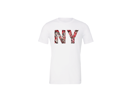 "close up image, New York NY State T-Shirt"