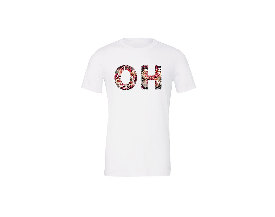 "close up image, Ohio OH State T-Shirt"