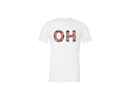 "close up image, Ohio OH State T-Shirt"