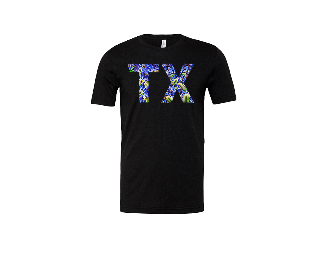 "close up image, Texas TX State T-Shirt"