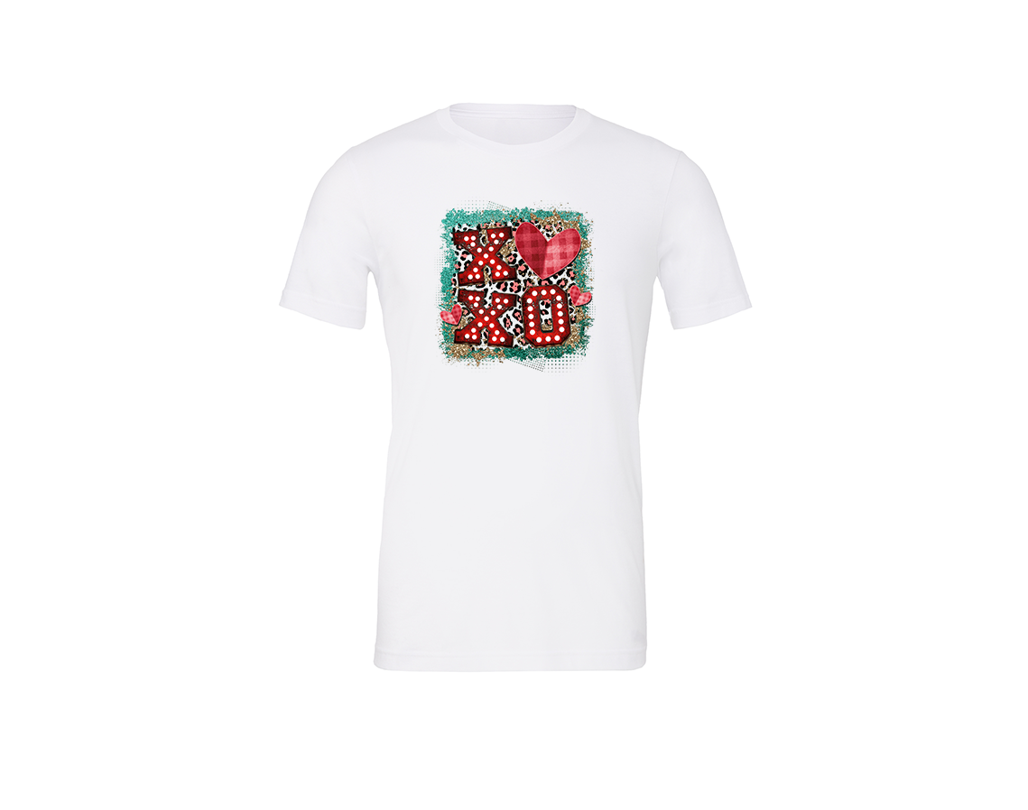 "close up image, Valentine's XOXO T-Shirt"