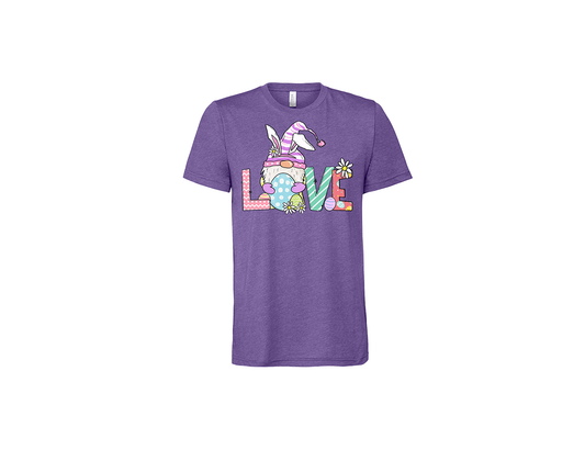 "close up image, Easter Gnome Love T-Shirt"