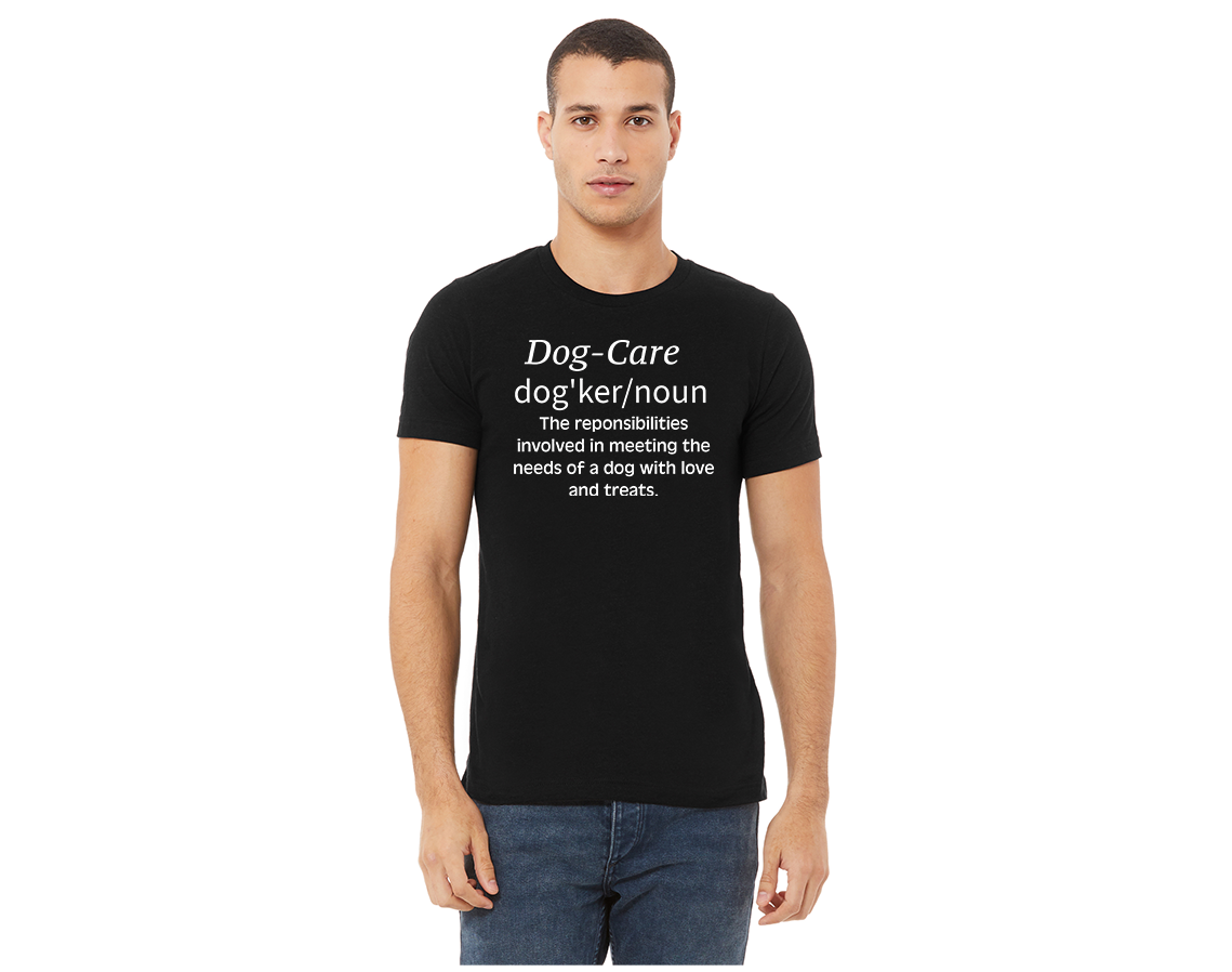 "close up image, Dog-Care Short Sleeve T-Shirt"