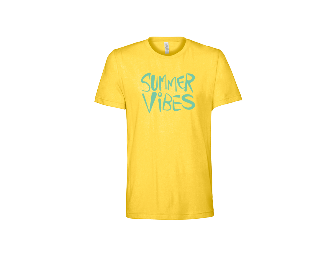 "close up image, Summer Vibes T-Shirt"