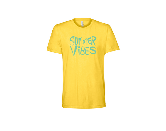 "close up image, Summer Vibes T-Shirt"